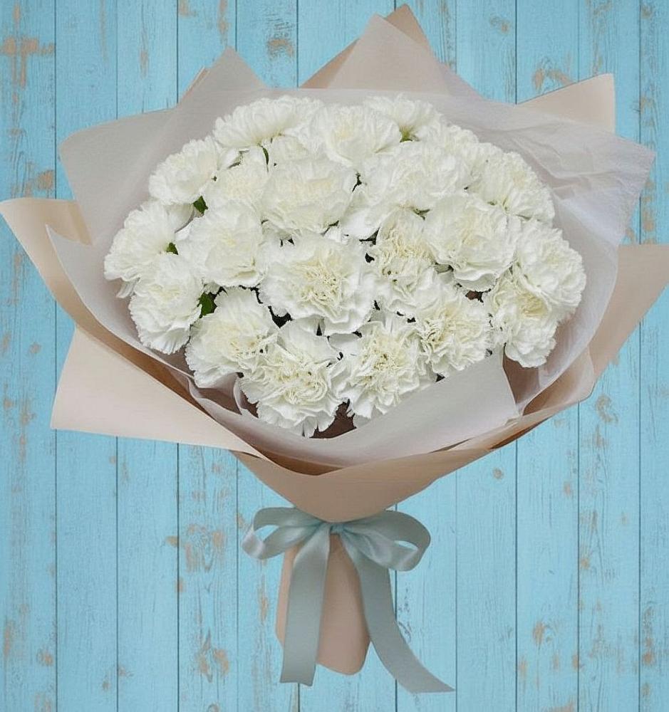 Букет цветов из: Гвоздики в Успенском Новгородской области