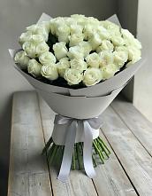 Букет 35 Белых роз в Успенском Новгородской области
