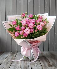 Букет Розовый кустик #REPLACE_PRED# Успенском Новгородской области