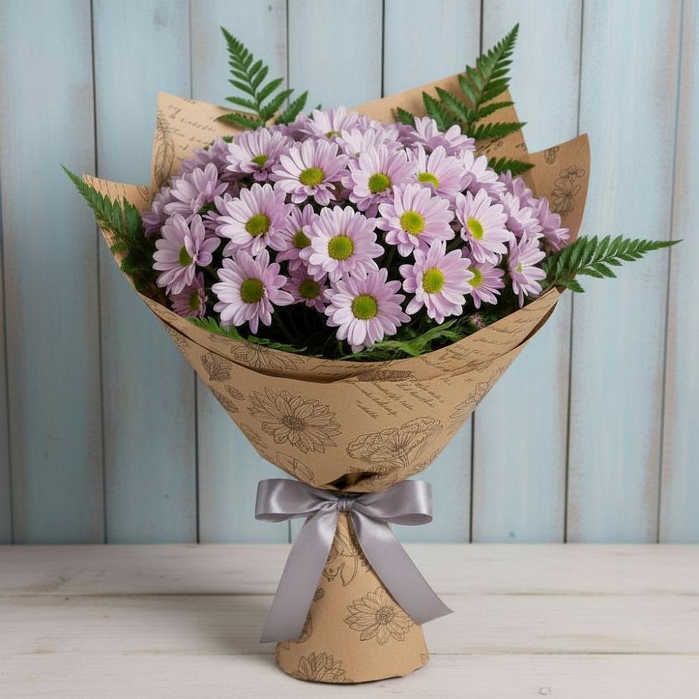 Букет цветов из: Хризантемы в Успенском Новгородской области