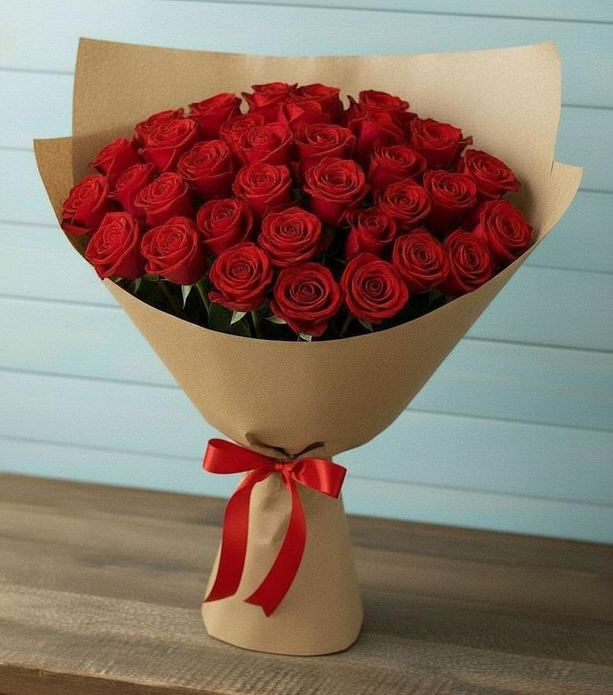 Букет Красные розы Милано в Успенском Новгородской области