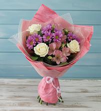Букет цветов из:  Герберы в Успенском Новгородской области