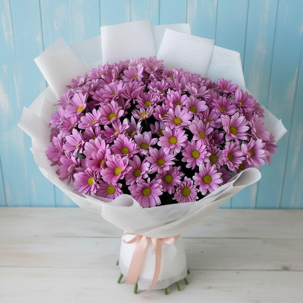 Букет цветов из: Хризантемы в Успенском Новгородской области