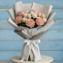 Букет цветов из:  Розы в Успенском Новгородской области
