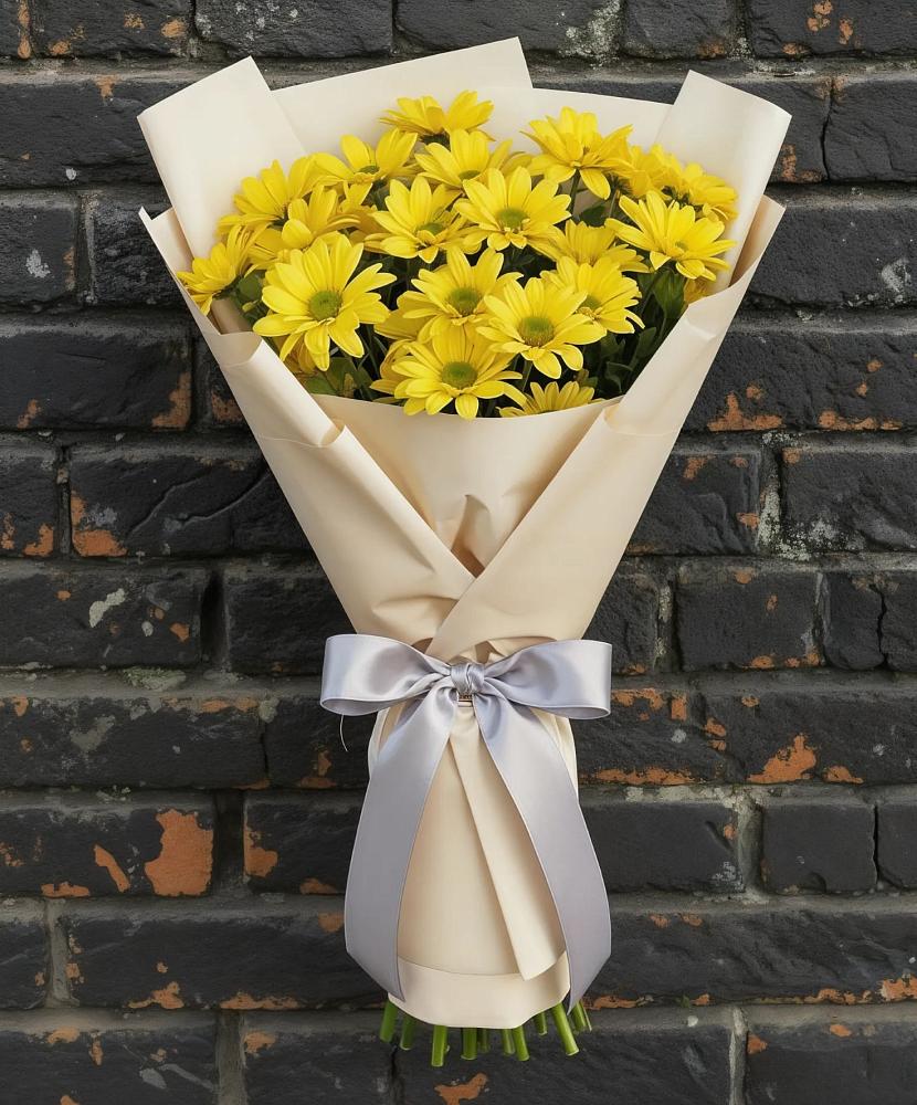 Букет цветов из: Хризантемы в Успенском Новгородской области