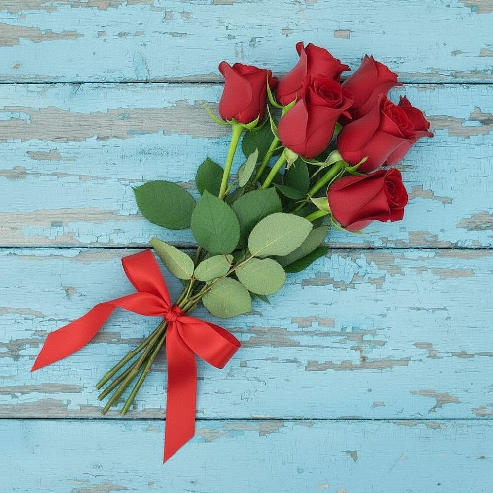 Букет Красные розы в Успенском Новгородской области